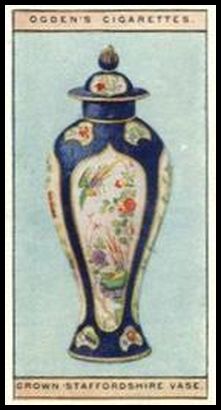 17 Crown Staffordshire Vase